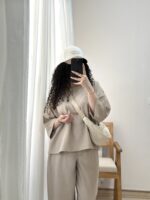 ست موژان شلوار مام فیت - تصویر 4
